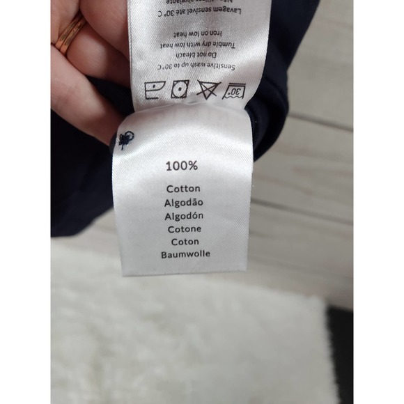 Inimigo Men's Blue Cotton Short Sleeve Button Front Collar Polo‎ Shirts Size XXL - Picture 5 of 7